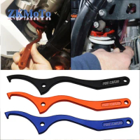 Motorcycle Rear Damping Shock Spanner Wrench For KTM SX SXF XC XCF EXC EXCF 125 200 250 300 350 400 450 500 Husqvarna TE TC FE