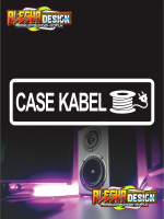 CUTTING STICKER hardcase box sound system CASE KABEL.stiker label koper kabel