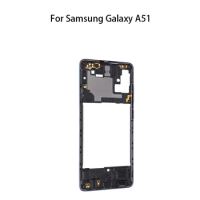Middle Frame Bezel Plate Housing Repair Parts For Samsung Galaxy A51 / SM-A515
