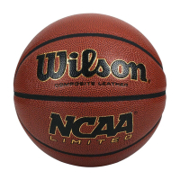 WILSON NCAA 限定款籃球-訓練 戶外 室內 7號球 威爾森 WTB0658XB 咖啡黑金