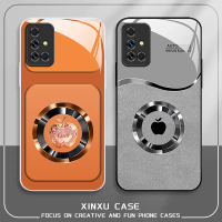 For Samsung Galaxy A51 4G Luxury Fruit New Simple High-end Business Tempered Glass Anti-drop Anti-Sl