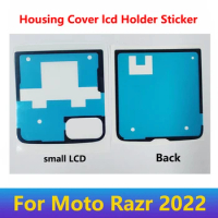 Rear LCD Screen Adhesive Sticker For Motorola MOTO Razr 2022 XT2251-1 Back Battery Housing Cover Front LCD Display Sticker Glue