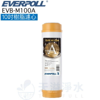 【EVERPOLL】EVB-M100A 樹脂濾芯 濾心【一入】【10吋標準規格濾心】【M100A】【道爾樹脂濾心】