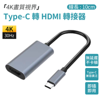 轉接器 Type-C 轉 HDMI iPhone 15 轉 HDMI 母頭 30Hz 10cm 多功能 手機 電腦 即插即用