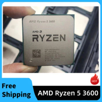 Процессор AMD Ryzen 5 3600 3,6 ГГц шестиядерный двенадцатипоточный процессор 7 нм 65 Вт L3 = 32M Разъем AM4 ЦП Частотный компьют