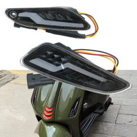 Motorcycle LED Turn Signal Light Lamp For PIAGGIO VESPA Elettrica Sprint/ 50/125/150cc Primavera 3V 4V