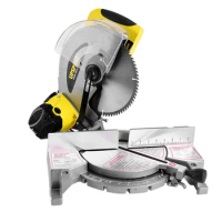 220V 1650W Electric Tool 255mm Multi-function Aluminum Saw Aluminum Wood Cutter Angle Mitre Saw Cutting Machine