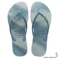 Havaianas 哈瓦仕 女鞋 拖鞋 夾腳拖 人字拖 水鑽 漸層 藍 4147069-2404W