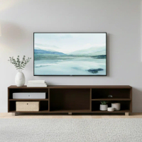 Furniture Direct AMMAN 180cm 6 Feet TV Cabinet-kabinet tv 6 kaki