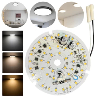 3.94 Inch Dimmable Ceiling Fan LED Light Replacement LED Ceiling Fan Light Kit 18W 1530LM Ceiling Flush Light Replacement Panel