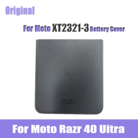 Original Best Glass Lid For Motorola Razr 40 Ultra XT2321-3 Back Panel Battery Cover Housing Door Rear Case