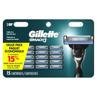 2025 Gillette Mach3มีดโกนแบบเติมสำหรับผู้ชายมีดโกน3-Bladed สำหรับการโกนที่ราบรื่นใบมีดที่แข็งแรงกว่า