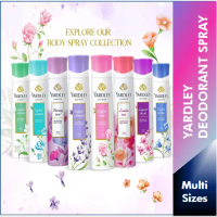 Yardley Deodorant Perfume Body Spray Women, 150mlOrder Process FastSingapore Ready Stock
