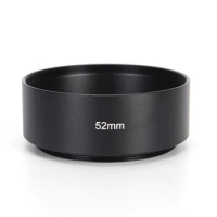 New 52mm Metal Camera Lens Hood For Canon Nikon 50mm F1.8 Tool Accessories High Quality Lens Hood
