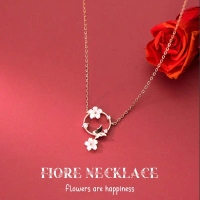 Fiore Necklace สร้อยคอเงินแท้ S925 [MERCELO] คําแนะนําผลิตภัณฑ์ใหม่ของเดือนนี้