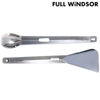 【Full Windsor】Full Windsor Splitter 多功能鈦金屬夾勺組 SPL-TI(鈦餐具 勺叉 夾子 鍋鏟 分菜 烤肉)