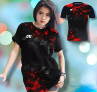 KAOS OLAHRAGA WANITA KAOS VOLLY WANITA BAJU VOLLY BAJU BADMINTON CEWEK BAJU VOLI PEREMPUAN JERSEY VO