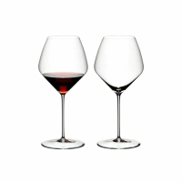 【Riedel】Veloce 黑皮諾紅酒杯-2入組(極致輕量鑽石杯型)