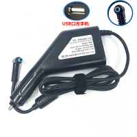 อะแดปเตอร์แล็ปท็อป, 19V 4.62A, อะแดปเตอร์ DC รถยนต์, เครื่องชาร์จ 90W, อะแดปเตอร์สำหรับ Hp, 5V 2.1A 