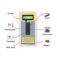 Integrated Circuit Tester Transistor IC Test 5V 3.3V Automatic Modes Regulator Voltage Value Identification Repair Tools