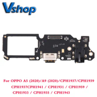 Charging Port Board For OPPO A5 (2020)/A9 (2020)/CPH1937/CPH1939/CPH1931 Mobile Phone Flex Cables Replacement USB Charger Dock