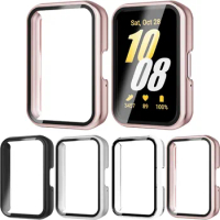 Case+Glass for Samsung Galaxy Fit3 Screen Protector Bumper Hard PC Protective Cover 2 in 1 All-around Anti-scratch Accessories