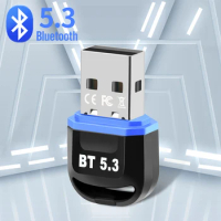 USB Bluetooth Adapter Bluetooth Dongle 5.3 Bluetooth Receiver 5 0 Adapter Mini USB BT Transmitter 5.0 Wireless For PC Computer