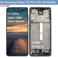6.7" For Samsung Galaxy A73 5G LCD A736B A736B/DS LCD Display Touch Screen Digitizer Assembly For Samsung A736 LCD