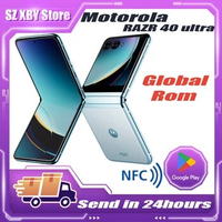 New Motorola Moto Razr 40 Ultra Global ROM 5G Cell Phone Snapdragon8+Gen1 6.9inch Folde Screen 144Hz 12MP Camera 3800mAh