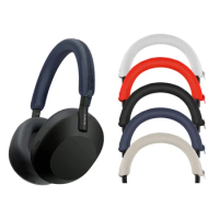Headphone Case Headphone Protective Case Silicone Headphones Sleeve Soft Earmuff Shell Cover for Sony WH-1000XM5 Headphones