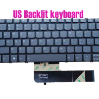 US Backlit keyboard for Lenovo ideapad S340-13IML(Type 81UM)SN7390BL 852-45773