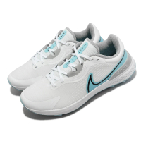 【NIKE 耐吉】高爾夫球鞋 Infinity Pro 2 Wide 寬楦 男鞋 女鞋 白 藍 灰 緩震 高球 運動鞋(DM8449-114)