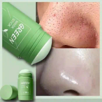 Green Tea Face Clean Stick Mask Oil-control Smear Acne Deep Moisturizing Shrink Pores Blackhead Cleansing Mask Skin Care Product