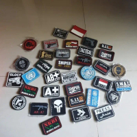 Rubber Patch Logo Emblem Patch Rubber Tactical Emblem