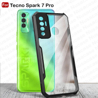 Case Tecno Spark 7 Pro Hardcase Shockproof Transparant Tpu Shock Clear