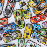 楓林宜居 多只裝精致碳合金小汽車回力滑行兒童小車玩具車迷你模型賽車批發