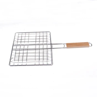 BBQ Tools Meat Fish Grill Basket Vegetables Barbeque Food Holder Barbecue Tray New Portable Wild barbecue net Easy Washable