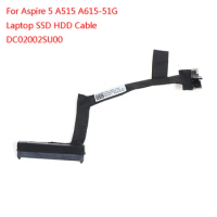 1PC SATA SSD HDD Cable Hard Drive For DC02002SU00 Acer Aspire 5 A515 A515-51G A615 A615-51G-536X C5V01 N17C4