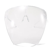 防飛沫全罩式面罩-2入(防飛沫 防護 面罩)