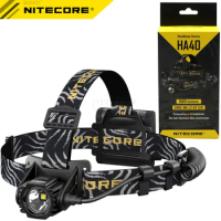 Nitecore HA40 1000 Lumens Cave Exploring Headlamp Uses 4xAA Without Battery Waterproof Light For Late Night Walker Wholesale