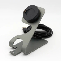 Metal Charger Stand for Garmin Forerunner 965 955 945 645 645M 935 745 265 265S 255 245 55 45 45S USB Charging Stand with Cable