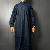 Jubah gamis mesir katun dearby impor terlaris