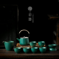 陶瓷茶具套裝家用瓷器日式茶壺茶杯整套送禮辦公室會客泡茶小套組