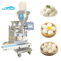 Hot Selling High Productivity Automatic Small Cake Dumpling Steamed Stuffed Bun Baozi Momo Making Machine Price