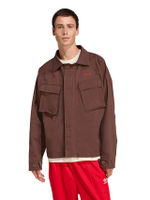 เสื้อแจ็คเก็ตผู้ชาย ทรงเรกูลาร์ รุ่น JX3104 สี Brown / Auburn