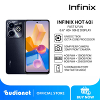 Tax free discount Infinix Hot 40I smartphone | 4GB/8GB RAM 128GB/256GB ROM | unisoc t606 | 6.56 ”90H