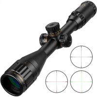 Tactics Rifle Scope Green Red Dot Light Sniper Gear Hunting Optical Sight Spotting Scope for Airsoft Gun Rifle Hunting Accessory