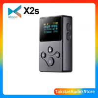 Xduoo X2S Hi-Res Lossless Mini Portable Music Player MP3 Rail to Rail Op-Amp Support DSD128 PCM 24Bit/192K Metal body