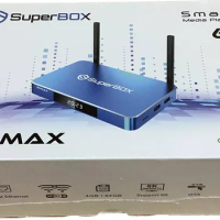 HIGH DEMAND Super Box S5 Max Streaming IPTV (6K) (Android 12) (WiFi 6) (4GB)