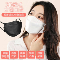 韓式4D立體防護口罩 5片/盒 口罩 KF40｜歡慶99★指定商品滿499折50。滿599折90。
